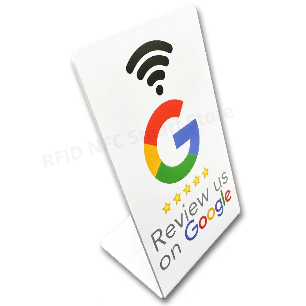 NFC-Stand zur schnellen Google-Rezension aktivieren
