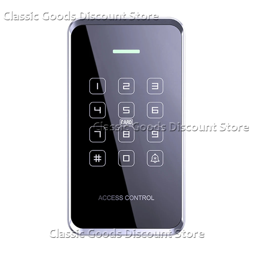 NFC/RFID Access Control Keypad – Waterproof, Touchscreen, 1000 Users, Dual-Frequency Wiegand Reader | Taggytech