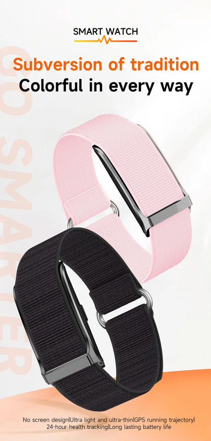 LIGE 2025 Smartwatch Männer & Frauen – Bildschirmloses Fitness-Armband, 1ATM Wasserdicht, Herzfrequenz & Gesundheits-Tracker | Taggytech