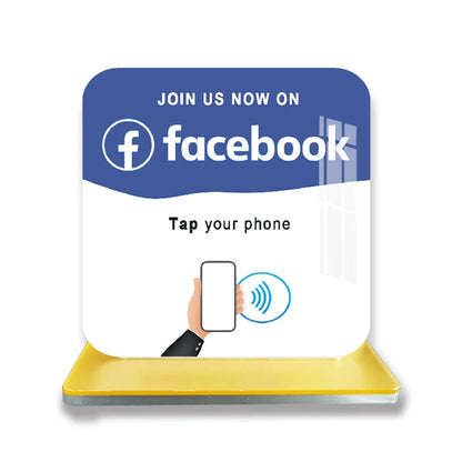 Facebook NFC Review Stand – Social Media Bewertungen einfach einsammeln