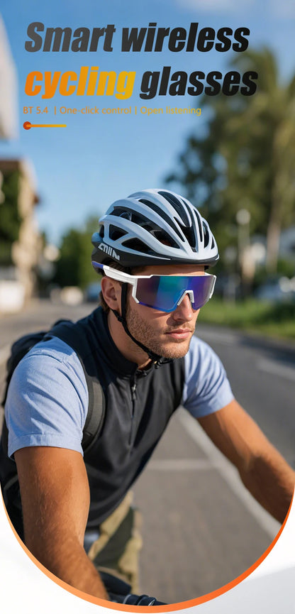 LIGE Smart Cycling Glasses 2025 – Bluetooth Calls, Music &amp; AI Voice Assistant, Outdoor Sports Sunglasses