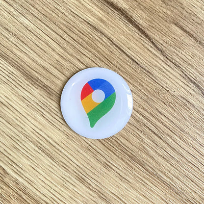 Anti-Metall NFC Sticker NTAG213 – 30 mm, Epoxid, Social-Media-Ready
