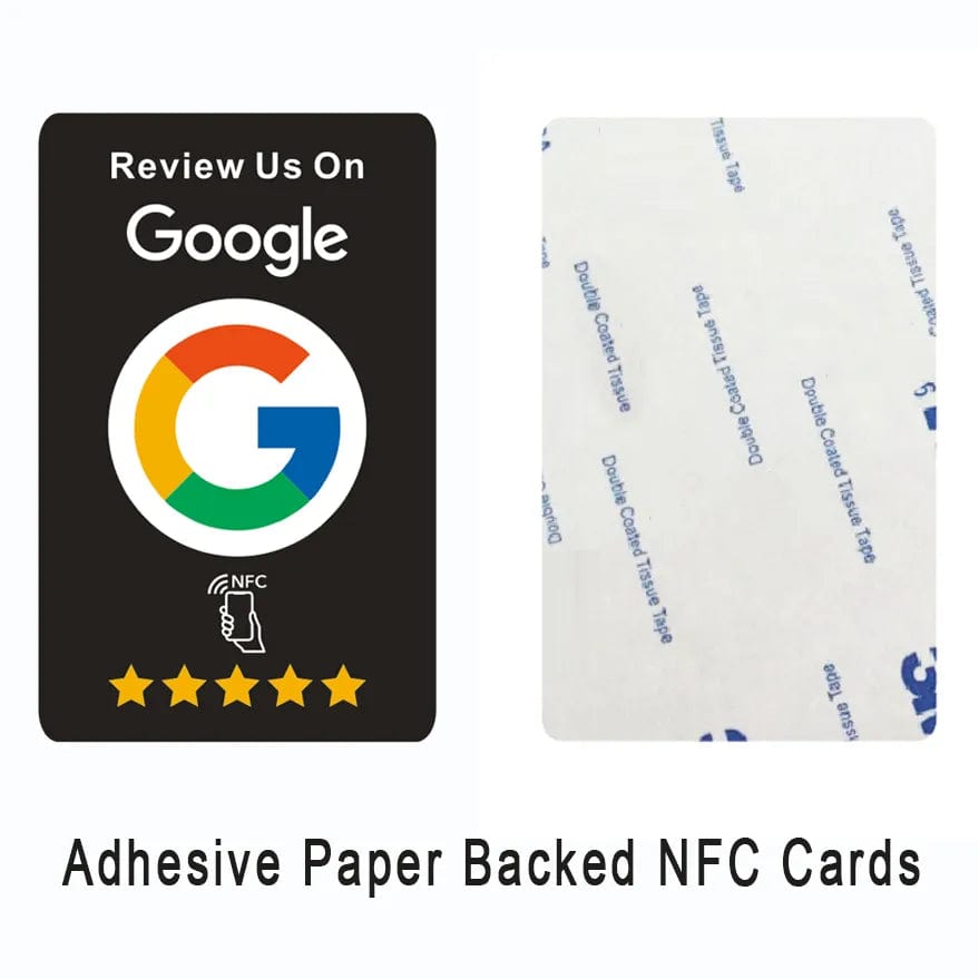 NFC-fähige Google-Bewertungskarten als effektives Marketinginstrument

