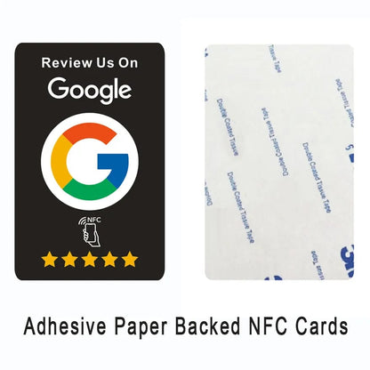 NFC-fähige Google-Bewertungskarten als effektives Marketinginstrument
