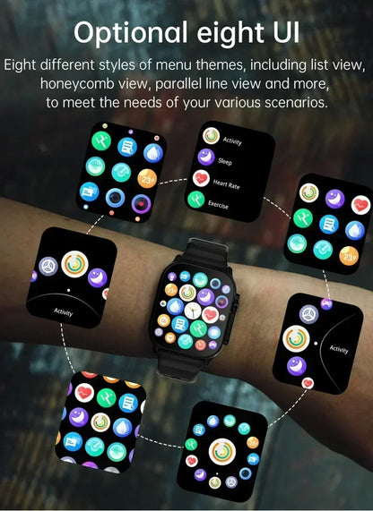 Smartwatch 8 Ultra NFC – 2.2" display, Bluetooth call &amp; GPS