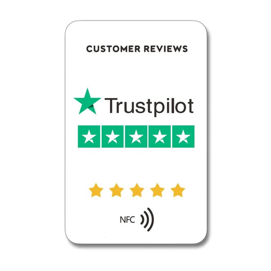 NFC Tap Cards für Trustpilot zur einfachen Sammlung von Kundenfeedback