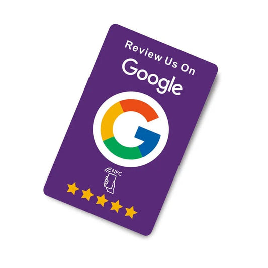 Schnelles Kundenfeedback mit NFC Google-Bewertungskarten sammeln
