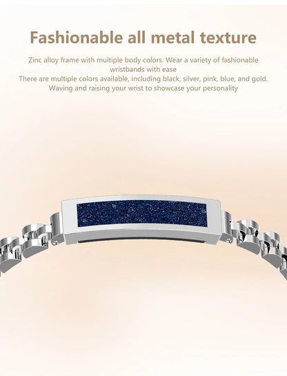LIGE BWS2 Damen Fitness Tracker 2025 – Ohne Bildschirm, Herzfrequenz, SpO₂ & Schlaftracking | Taggytech