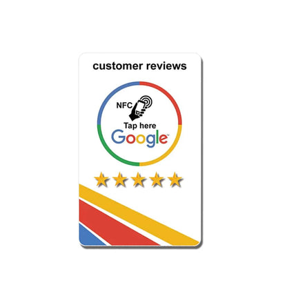 Sammeln Sie Google-Bewertungen effizient mit NFC-Bewertungskarten
