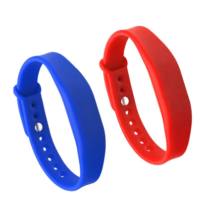 Adjustable NFC Silicone Wristband NTAG215 – Waterproof RFID Bracelet 13.56 MHz