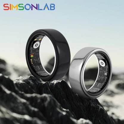Smart Ring 2025 – Fitness and health tracker, IP68 waterproof