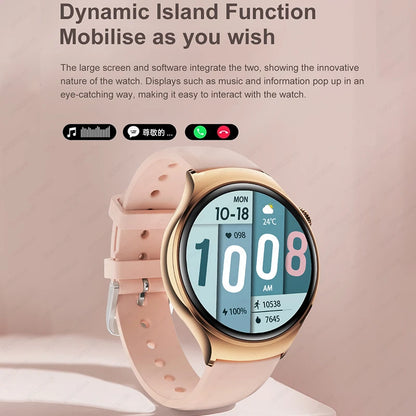 NFC Smartwatch 2025 – 1.27" AMOLED, GPS &amp; Bluetooth Call