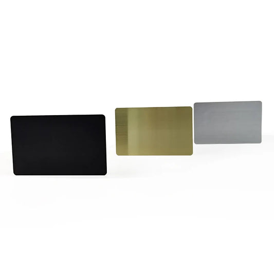 NFC216 Metallkarte – Smart Business Card aus Metall & PVC | Social Media Link Sharing, wiederbeschreibbar, 924 Bytes Speicher