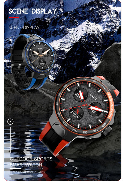 LIGE Smartwatch Männer 2024 – NFC, Fitness & Sport, Bluetooth-Anruf, Musik, Wasserdicht | Taggytech