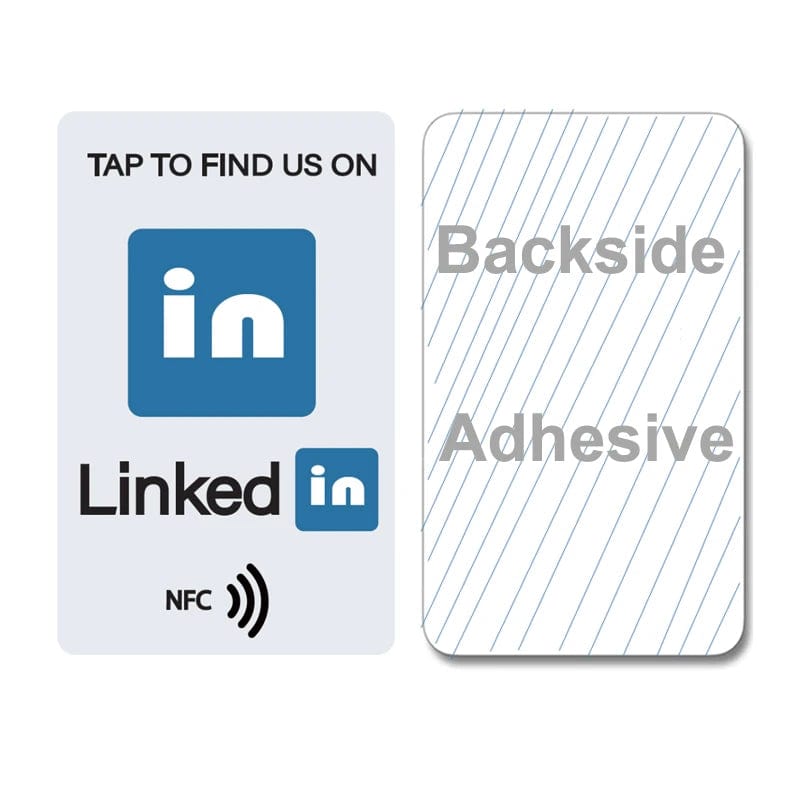  NFC Cards für LinkedIn, ideal für schnelles Networking und Teilen von professionellen Kontakten.