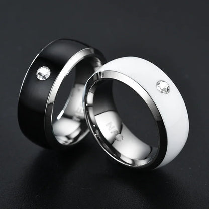 NFC Smart Ring made of stainless steel – Intelligent finger ring for Android & iPhone | Taggytech