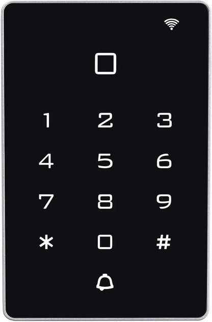 Tuya WiFi Access Control – IP68 Waterproof RFID Keypad, 2000 Users, Touch Panel, App Control | Taggytech