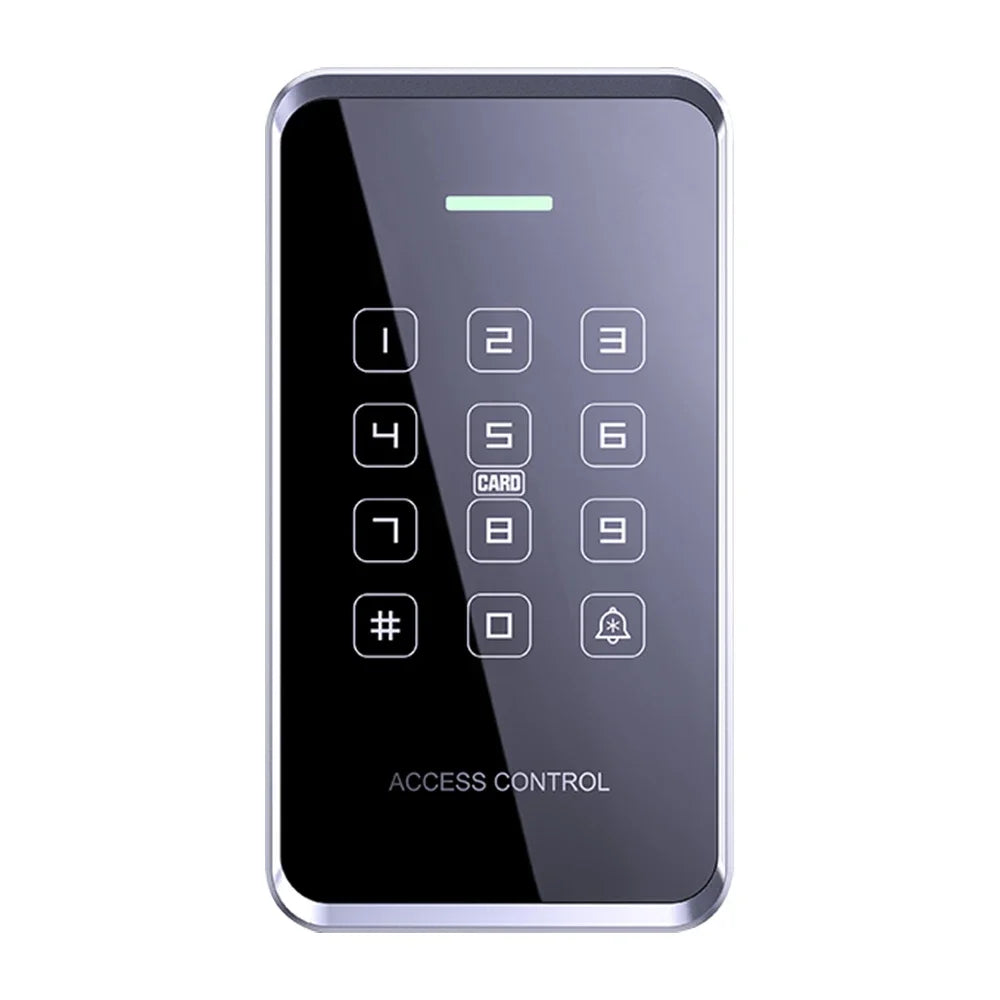 NFC/RFID Access Control Keypad – Waterproof, Touchscreen, 1000 Users, Dual-Frequency Wiegand Reader | Taggytech