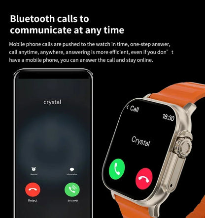 Smartwatch 8 Ultra NFC – 2.2" display, Bluetooth call &amp; GPS