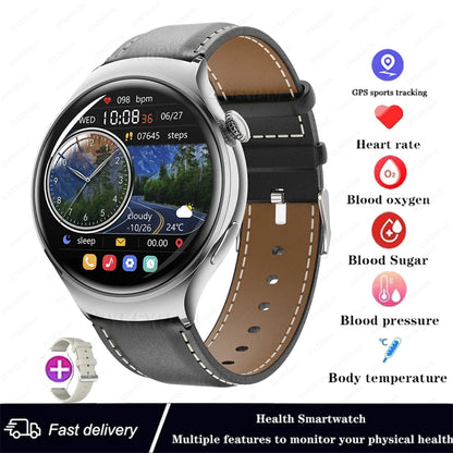 NFC Smartwatch 2025 – 1.27" AMOLED, GPS &amp; Bluetooth Call