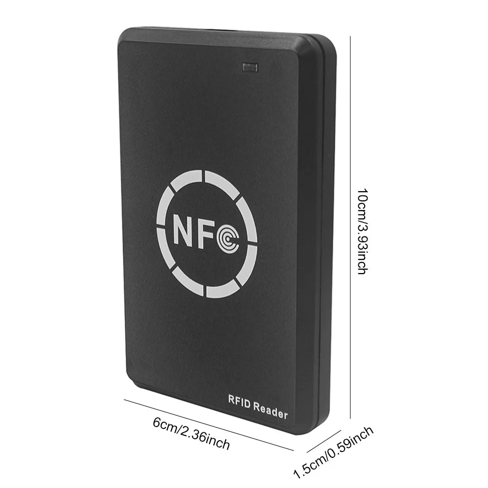 RFID & NFC Kartenleser/Kopierer – 125kHz & 13,56MHz – USB Decoder & Replikator mit Software | Taggytech