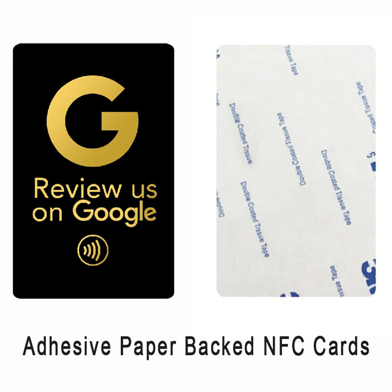 Google Review NFC Card – Reusable Tap-to-Review Card | Taggytech