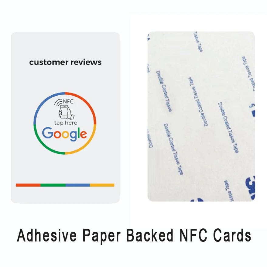 Direkt Feedback auf Google hinterlassen – NFC Karte nutzen.
