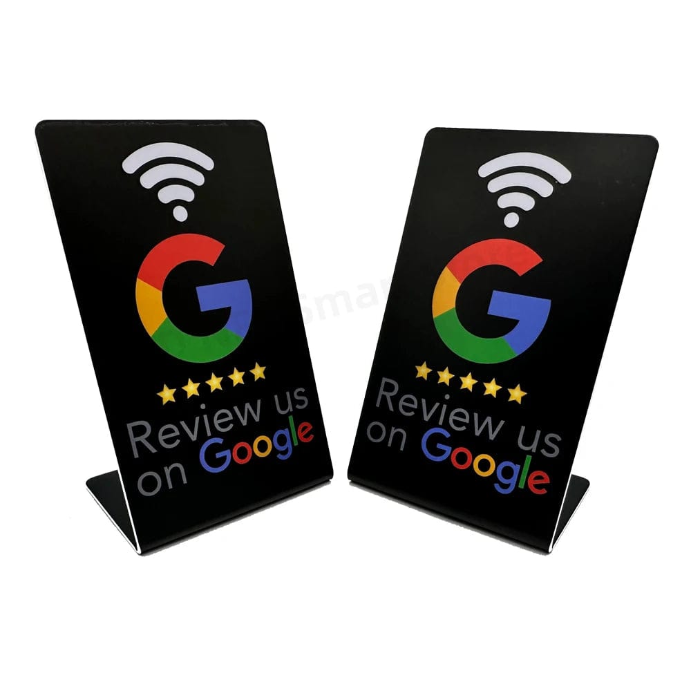 Google-Rezensionen leicht erfassen mit NFC-Stand
