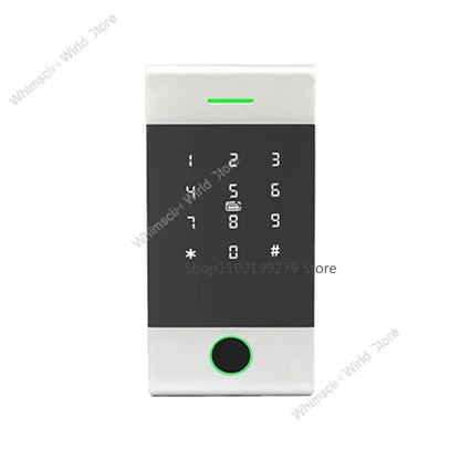 TTLock Fingerprint Access Control – Metal Housing, Rainproof, App & PIN, 13.56 MHz IC Card Reader
