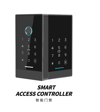 TTLock H3/H3F Fingerprint Door Access Control System – Bluetooth, NFC, RFID, Password & App Control | IP66 Waterproof