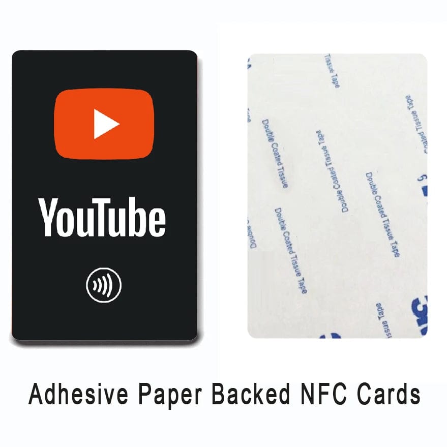 Einfach und schnell YouTube verbinden: NFC Karte scannen.
