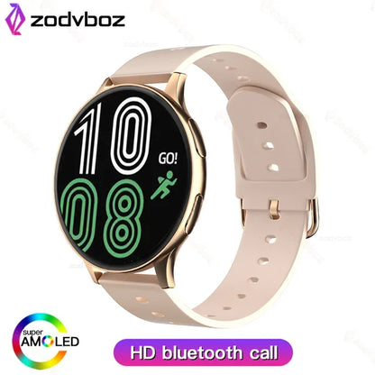 ساعة ذكية نسائية NFC 2024 - مكالمات بلوتوث، موسيقى، وتتبع اللياقة البدنية