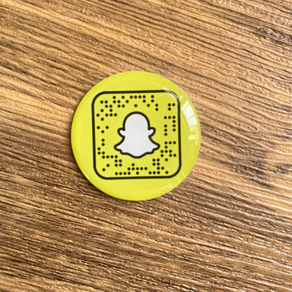 Anti-Metall NFC Sticker NTAG213 – 30 mm, Epoxid, Social-Media-Ready