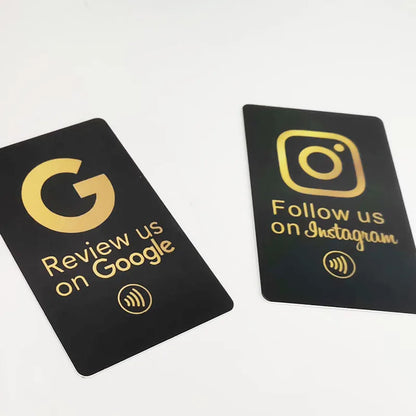 Google Review NFC Card – Reusable Tap-to-Review Card | Taggytech