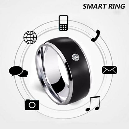 Multifunktionaler NFC-Ring, ideal für Social Media-Verbindungen und Sicherheit
