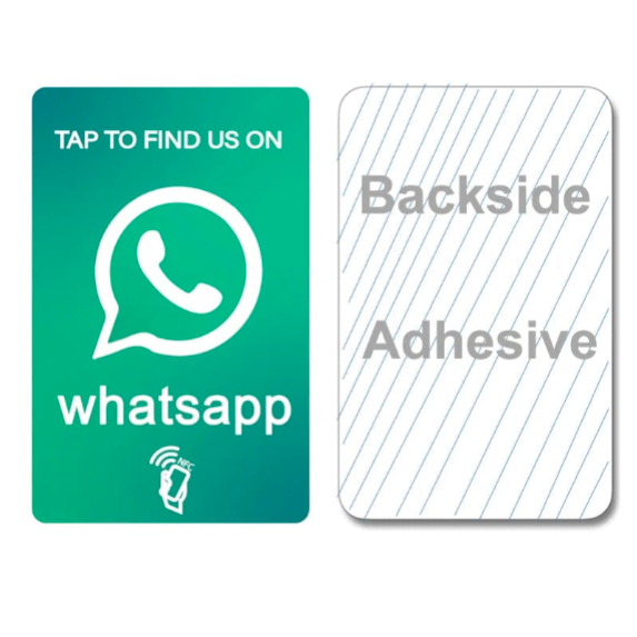 NFC cards for Google reviews &amp; social media 
