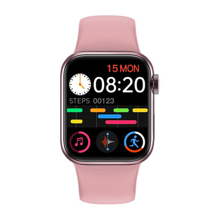 Moderne NFC-Smartwatch aus Edelstahl mit Touchscreen für komfortable Nutzung
